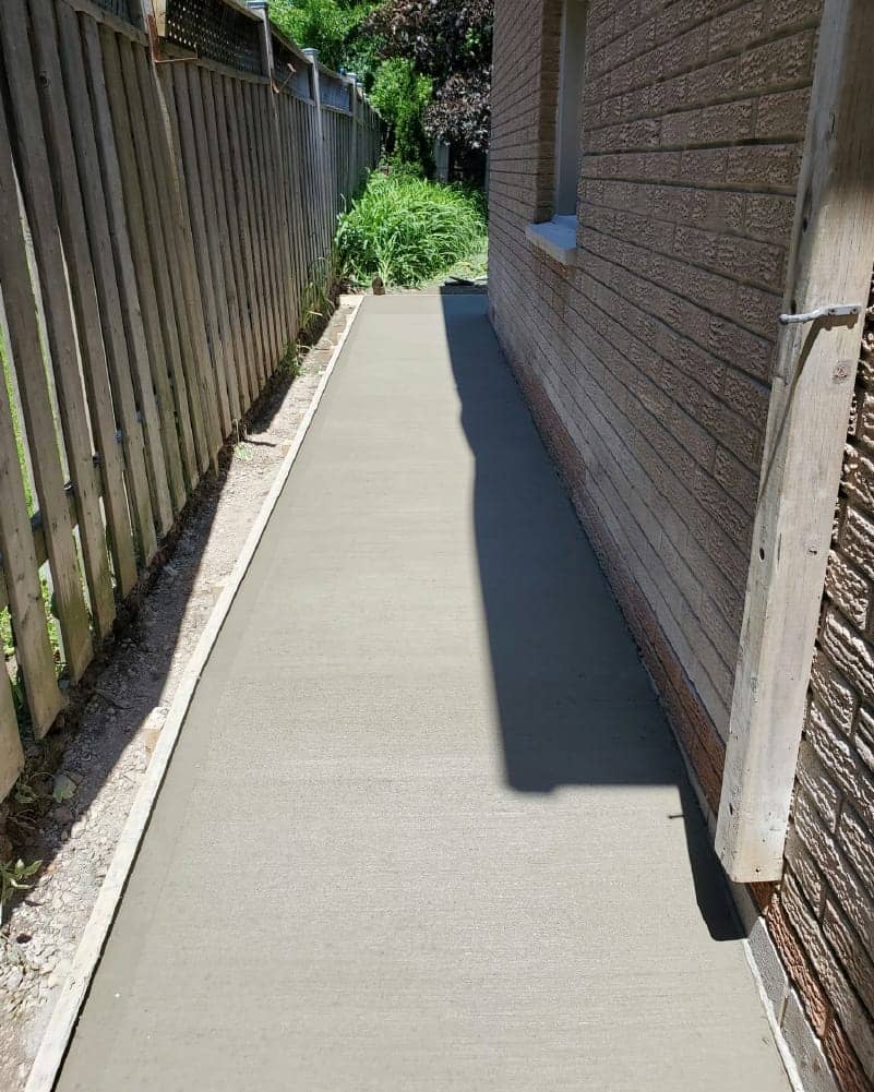 concrete pathway